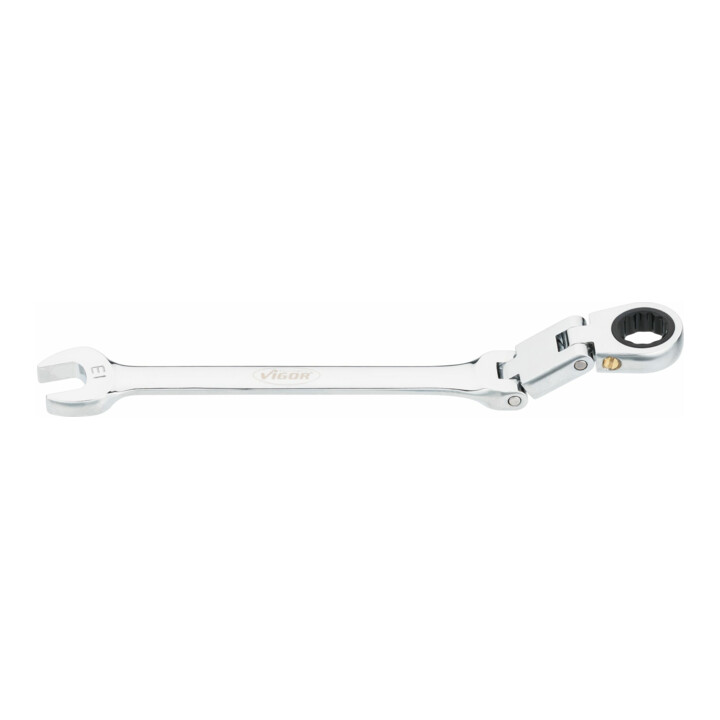 VIGOR Clé à cliquet double articulée V6752-13 13