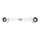 VIGOR Clé à cliquet double V2705 10 x 13 17 x 19 L totale : 220 mm-2