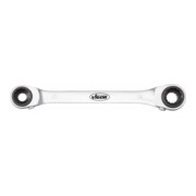 VIGOR Clé à cliquet double V2705 10 x 13 17 x 19 L totale : 220 mm-2