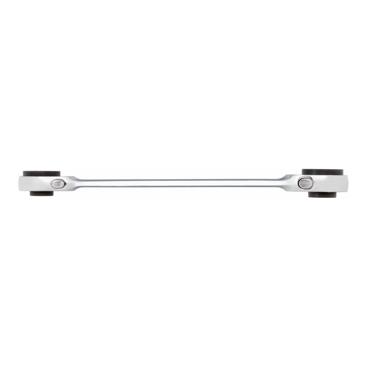 VIGOR Clé à cliquet double V2705 10 x 13 17 x 19 L totale : 220 mm
