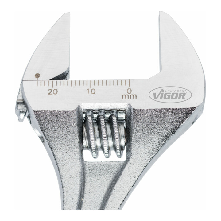 VIGOR Clé à molette réglable 0–24 mm V6048