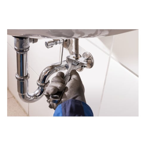 VIGOR Clé à molette réglable 0–33 mm V6049