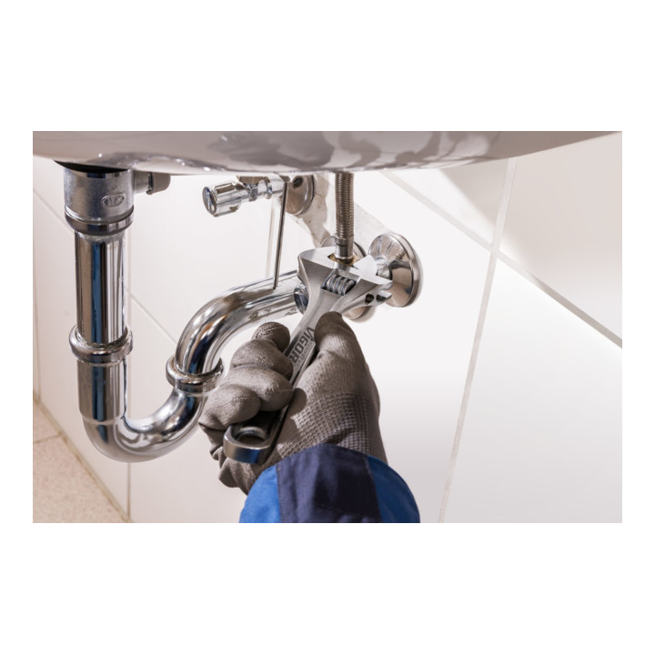 VIGOR Clé à molette réglable 0–33 mm V6049