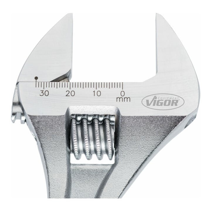 VIGOR Clé à molette réglable 0–33 mm V6049