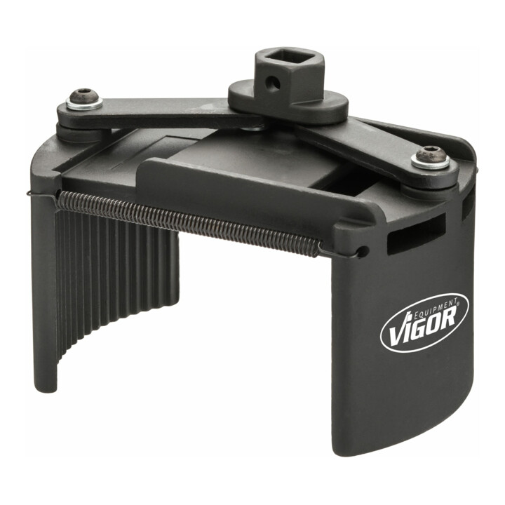 VIGOR Clé de serrage universelle pour filtre à huile, 115 – 140 mm V4415