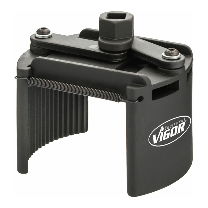 VIGOR Clé de serrage universelle pour filtre à huile, 60 - 80 mm V4413