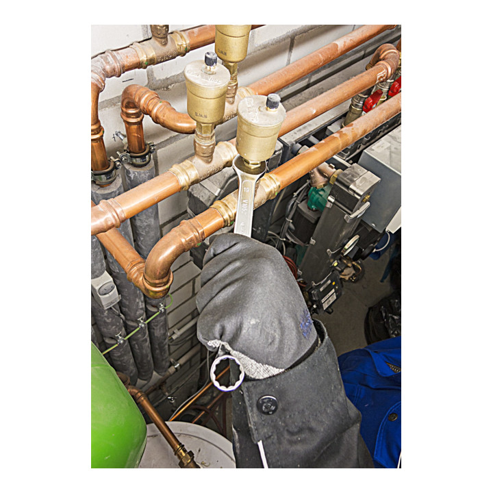 VIGOR Clé mixte V4473N-14 profil hexagonal extérieur double 14 mm