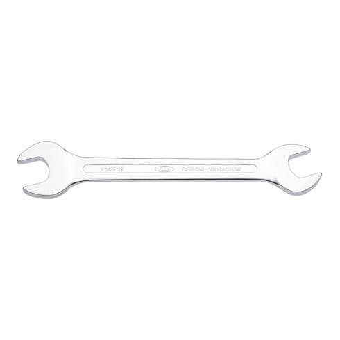 VIGOR Clé plate double V1461N-6X7 Profil hexagonal extérieur 6 x 7 mm