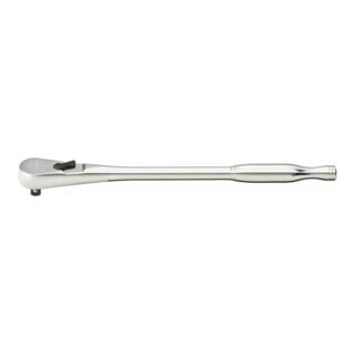 VIGOR Cliquet à denture fine à carré extérieur 6,3 mm (1/4 pouce) V4944, carré massif 6,3 mm, L totale 200 mm