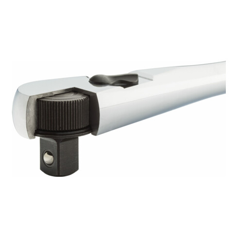 VIGOR Cliquet à denture fine à carré extérieur 6,3 mm (1/4 pouce) V4944, carré massif 6,3 mm, L totale 200 mm
