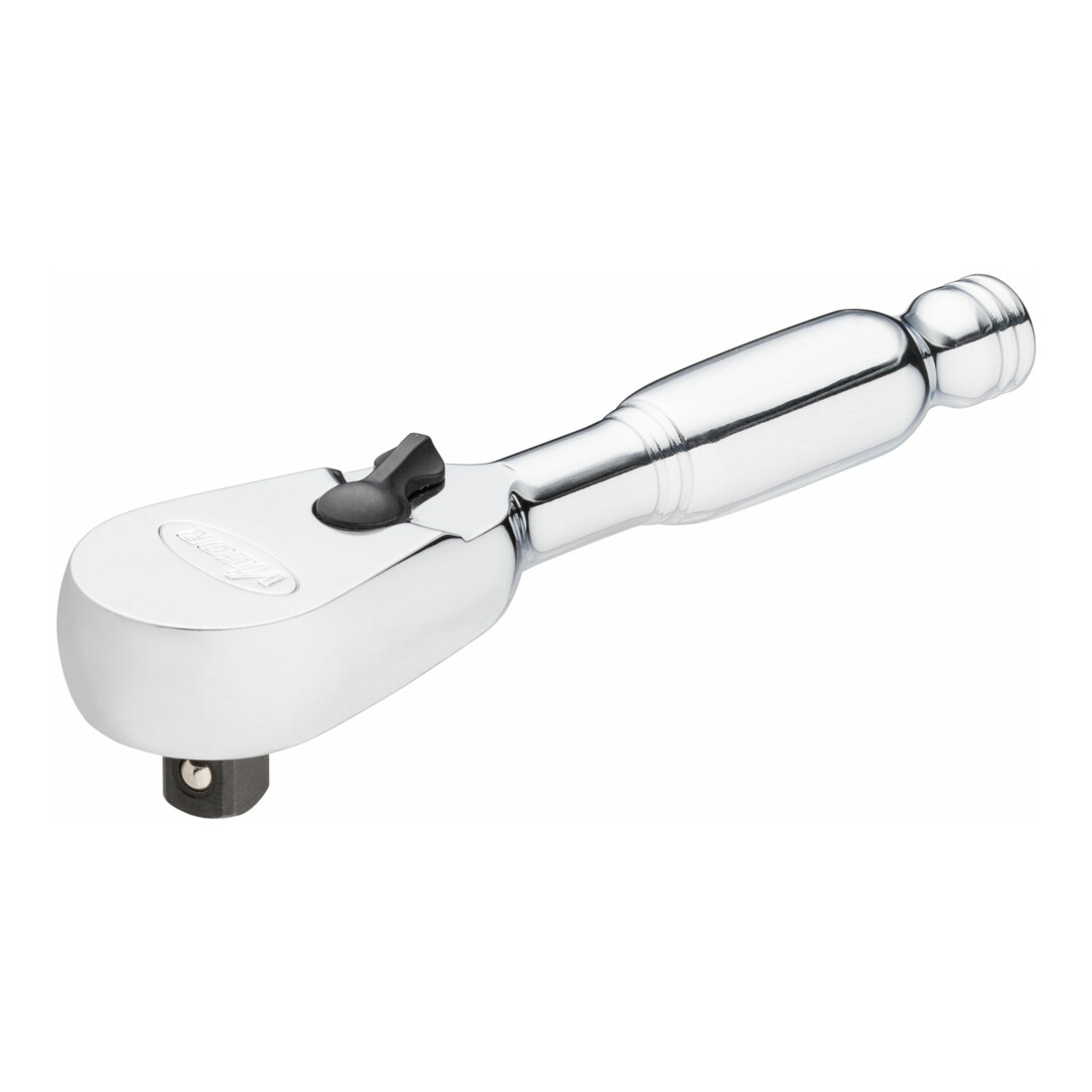 VIGOR Cliquet à denture fine à inversion courte V4944-XS Carré massif 6,3 mm (1/4 pouce) 95 mm