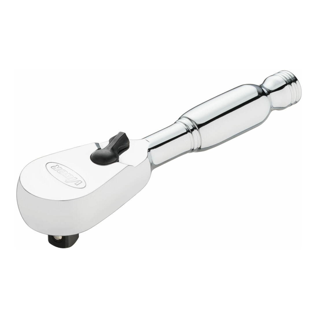 VIGOR Cliquet à denture fine à inversion courte V4944-XS Carré massif 6,3 mm (1/4 pouce) 95 mm