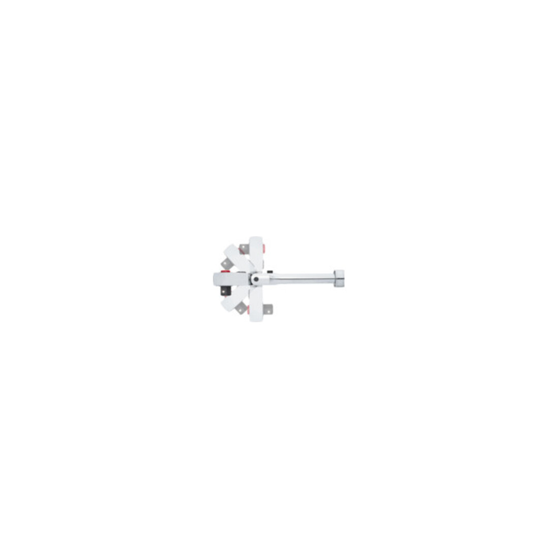 VIGOR Cliquet articulé télescopique 1⁄4″ V6614