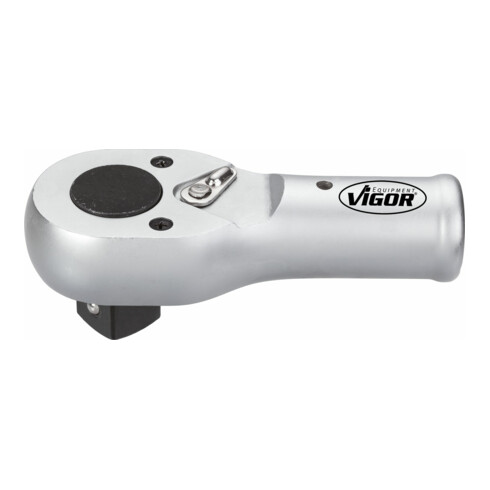 VIGOR Cliquet réversible extérieur carré 25 mm (1 pouce) V3372, carré massif 25 mm, longueur totale 170 mm