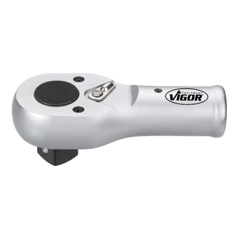 VIGOR Cliquet réversible extérieur carré 25 mm (1 pouce) V3372, carré massif 25 mm, longueur totale 170 mm