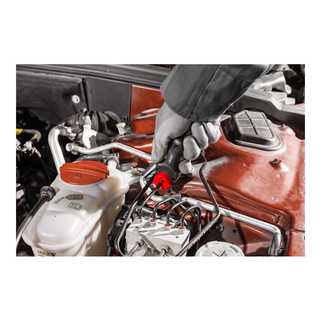 VIGOR Coupe-tube à cliquet pour conduite de frein V6917