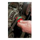 VIGOR Courroie trapézoïdale crantée V3571, 2 outils