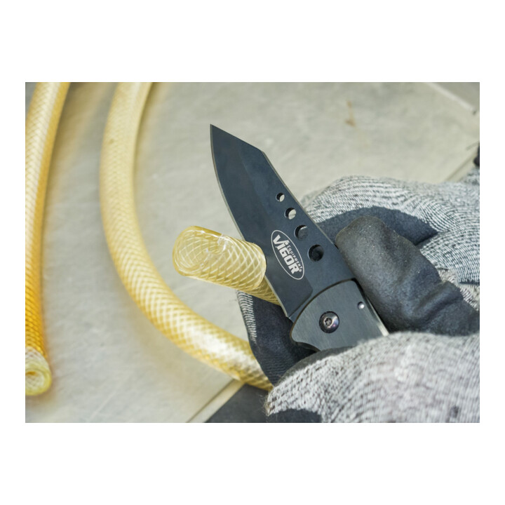 VIGOR Couteau pliant extérieur V4651 Longueur totale : 185 mm