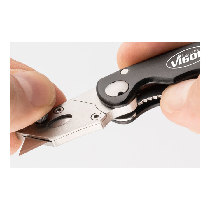 VIGOR Couteau pliant universel mini V7099-S 100 mm