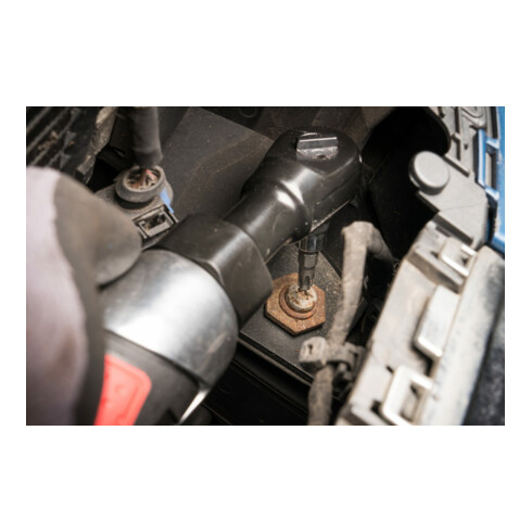 VIGOR Cricchetto ad aria quadro di manovra esterno 6,3 = 1/4" V5674, quadro pieno 6,3 mm (1/4"), L=236mm