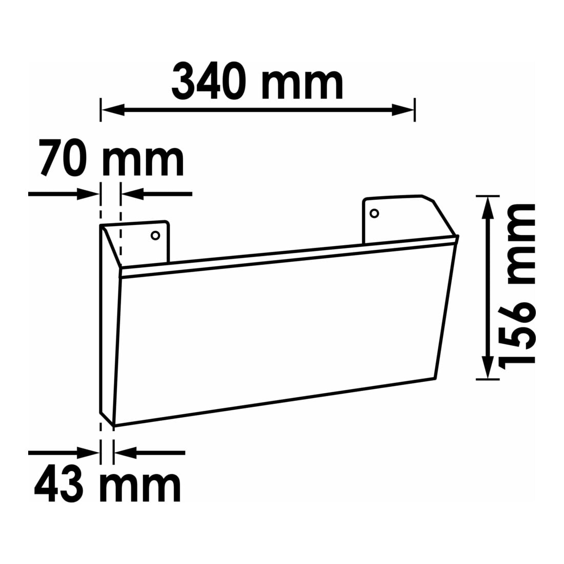 VIGOR Dokumenten-Halter groß V6393
