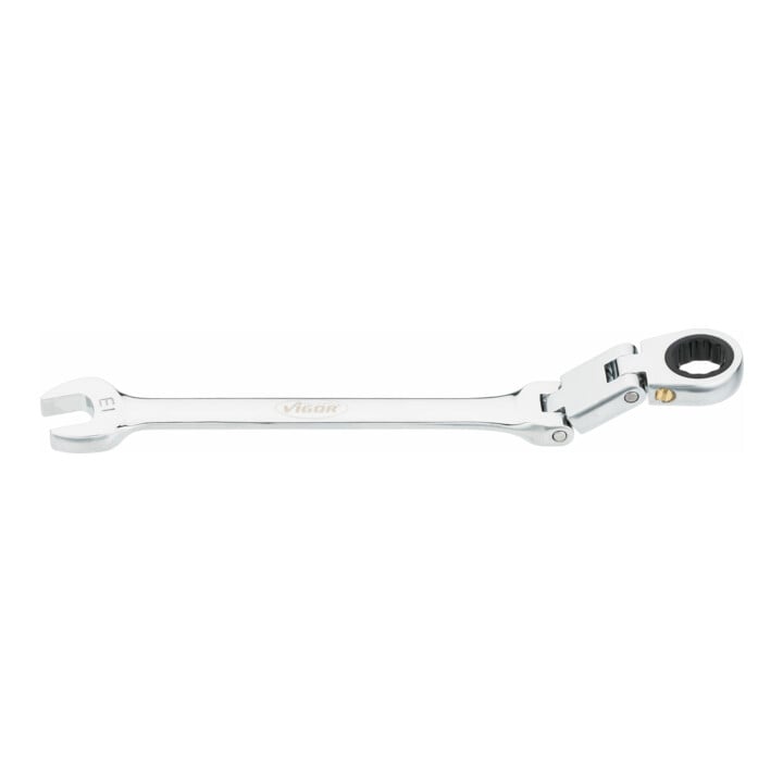 VIGOR Doppel-Gelenk Ratschen-Ring-Maulschlüssel V6752-13 13