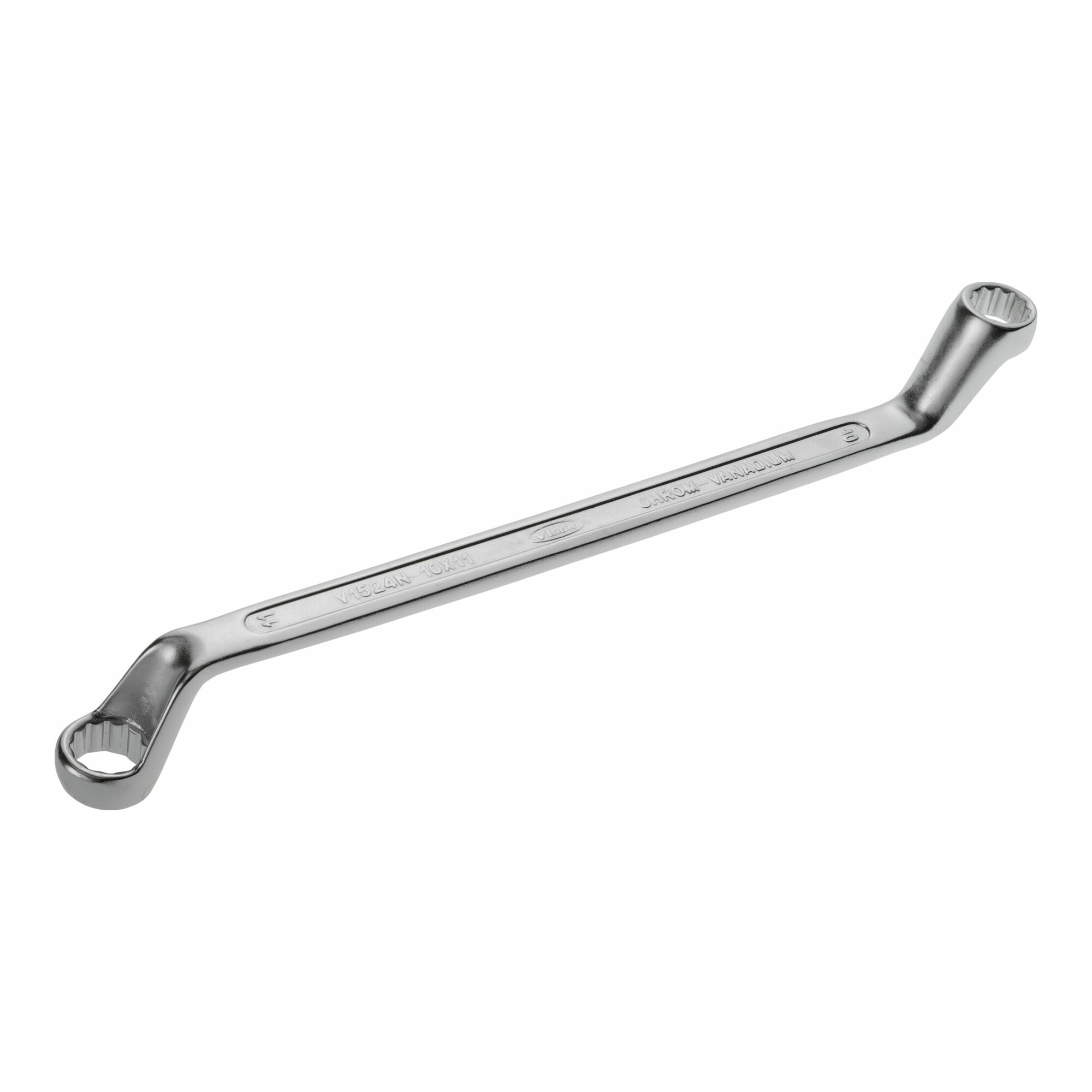 VIGOR Doppel-Ringschlüssel V1524N-10X11 Außen-Doppel-Sechskant Profil 10 x 11 mm