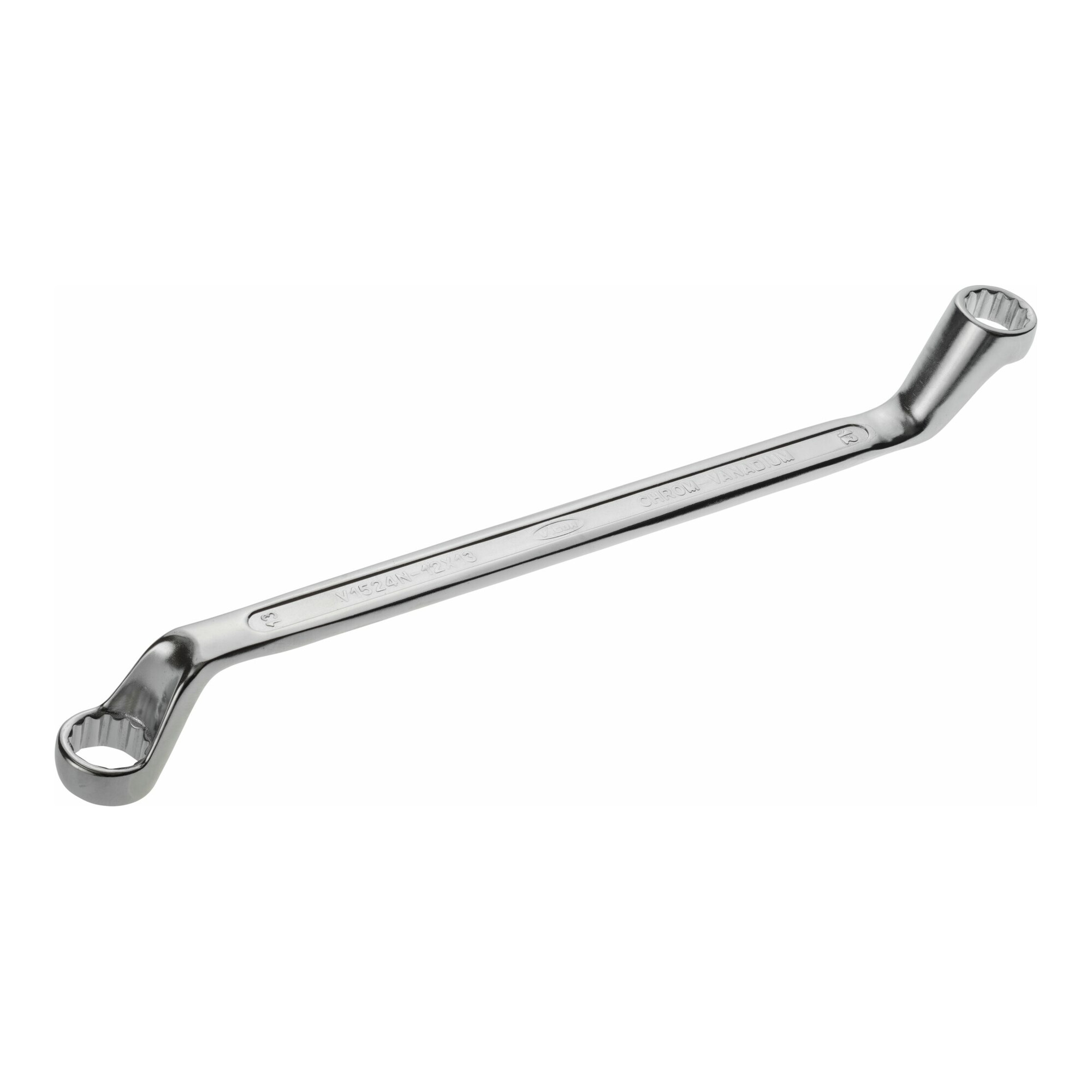 VIGOR Doppel-Ringschlüssel V1524N-12X13 Außen-Doppel-Sechskant Profil 12 x 13 mm