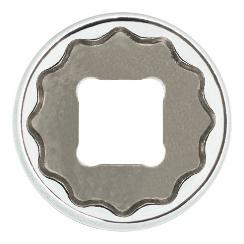 VIGOR Doppelsechskant Steckschlüssel Satz, V7514/13, 1/4 Zoll (6,3 mm) Vierkant, Außen Doppelsechskant Profil, 13-teilig, 4 – 14 mm