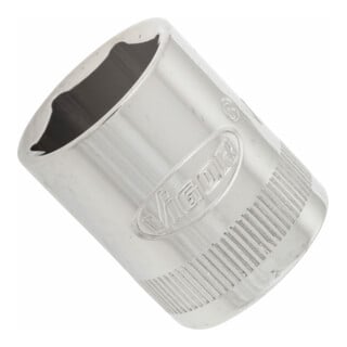 VIGOR Douille à cliquet 10 mm carré intérieur = embout 3/8" profil hexagonal extérieur