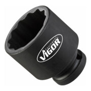 VIGOR 1/2"' insert de clé à douille courte (double hex.)