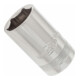 VIGOR Douille à carré creux 12,5 mm (1/2") profil hexagonal extérieur 16 mm V2562N, L 38 mm