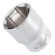 VIGOR Douille à carré creux 12,5 mm (1/2") V4709N, profil hexagonal extérieur, 38 mm