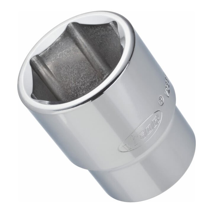 VIGOR Douille à carré creux 20 mm (3/4") profil hexagonal intérieur V2323N, 50 mm