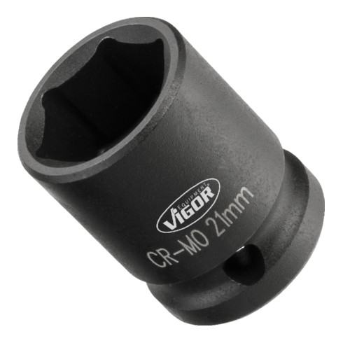 VIGOR Clé à douille Kraft V5550S V5550S carrée creuse 12,5 mm (1/2 pouce) hexagonale externe