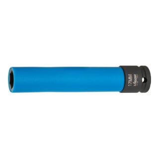 VIGOR Douille à chocs SW 17, 150 mm V5930 ∙ Carré creux 12,5 mm (1/2 pouce) ∙ Profil hexagonal extérieur ∙ 17 ∙ Longueur totale : 150 mm