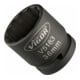 VIGOR Douille à cliquet 3/4" carré creux 20 mm, profil double hexagone 36, L 50 mm V5183-1