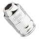 VIGOR Douille à cliquet extra-plate V5202-5 Carré creux 6,3 mm (1/4 pouce) Profil hexagonal extérieur 5-1
