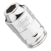 VIGOR Douille à cliquet extra-plate V5202-5 Carré creux 6,3 mm (1/4 pouce) Profil hexagonal extérieur 5