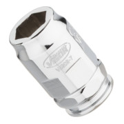 VIGOR Douille à cliquet super plate V5202-7 Carré creux 6,3 mm (1/4 pouce) Profil hexagonal extérieur 7