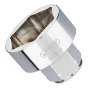 VIGOR Douille à cliquet super plate V7202-30 Carré creux 12,5 mm (1/2 pouce) Profil hexagonal extérieur 30-1