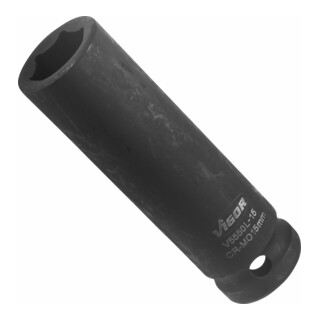 VIGOR Clé à douille Kraft V5550L V5550L carré creux creux 12,5 mm (1/2 pouce) hexagonal extérieur