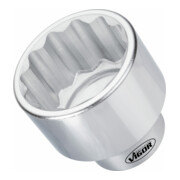 VIGOR clé à douille carrée VIGOR clé à six pans creux double 1 pouce insert de clé à six pans creux multident profilé (XZN)-1