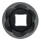 VIGOR Douille d’extracteur à rainure hélicoïdale 12,5 mm (1/2") carré creux 30 mm, L 34 mm V3746-3