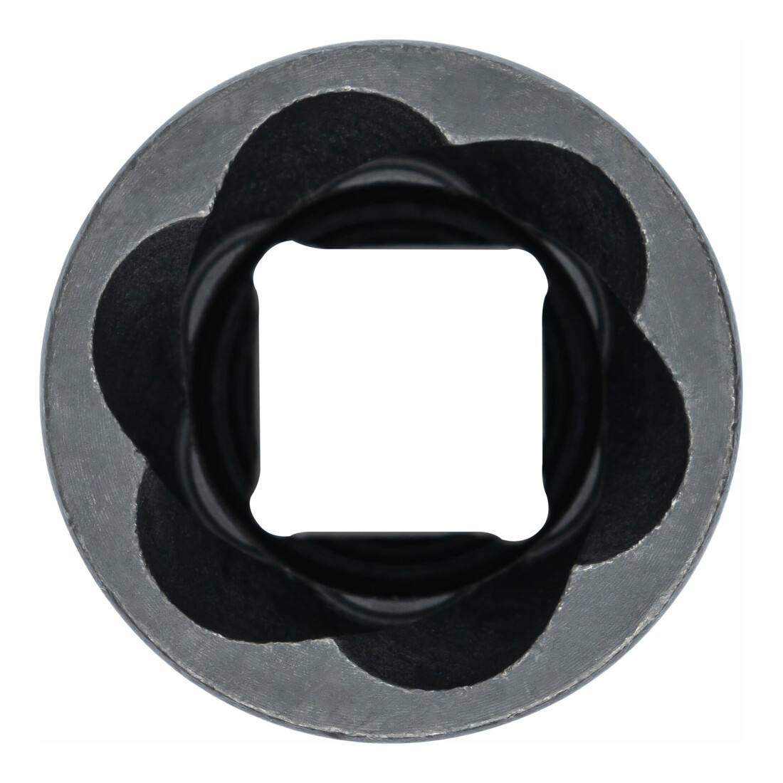 VIGOR Douille extracteur à rainure hélicoïdale carré creux 12,5 mm (1/2") V3742, L totale 34 mm