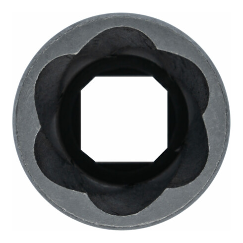 VIGOR Douille extracteur à rainure hélicoïdale intérieur carré 12,5 mm (1/2") V3743, longueur 34 mm