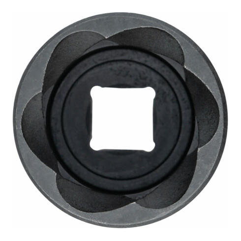 VIGOR Douille extracteur à rainures hélicoïdales 12,5 mm (1/2") carré creux, L 34 mm V3747