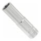 VIGOR Douille longue 12,5 mm (1/2") carré creux, profil hexagonal extérieur V2585N, 14 mm, L 77 mm