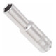 VIGOR Douille longue 3/8" à carré creux 10 mm V2017N, profil hexagonal extérieur, 63 mm