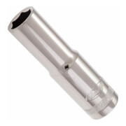 VIGOR carré 12,5 = insert de clé à douille 1/2", long profil hexagonal à six pans creux-1